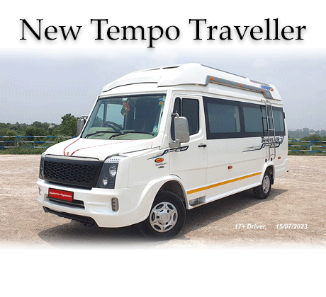 hire 17 Seater Tempo Traveller on rent in ahmedabad taxi - Reliable and efficient transportation choice