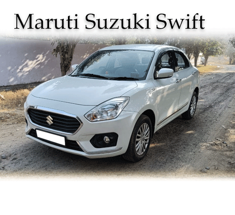 hire Maruti Suzuki Swift Dzire on rent in ahmedabad taxi - Reliable and efficient transportation choice