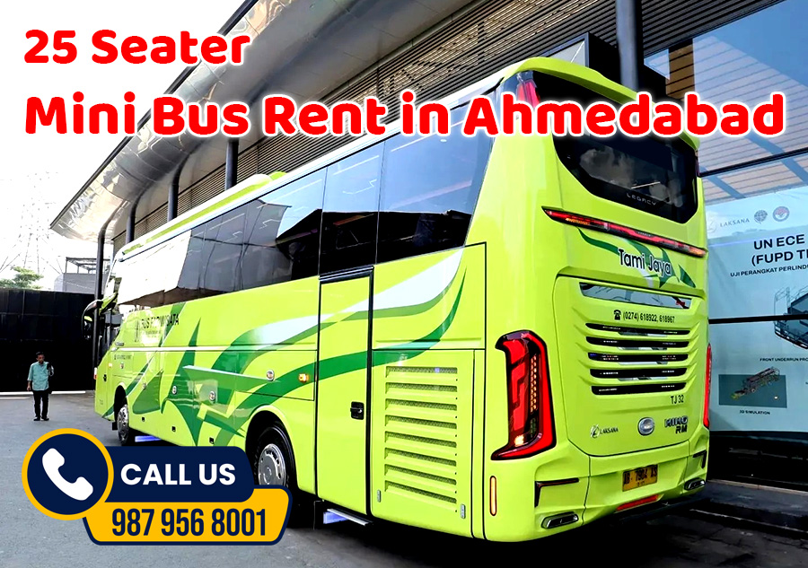 25 Seater Mini Bus Rent in Ahmedabad