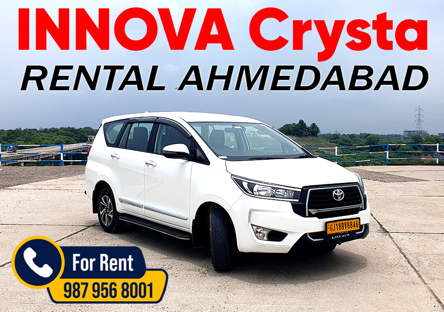 Book Innova Crysta in Ahmedabad