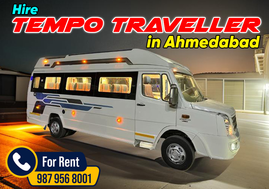 Hire Tempo Traveller in Ahmedabad