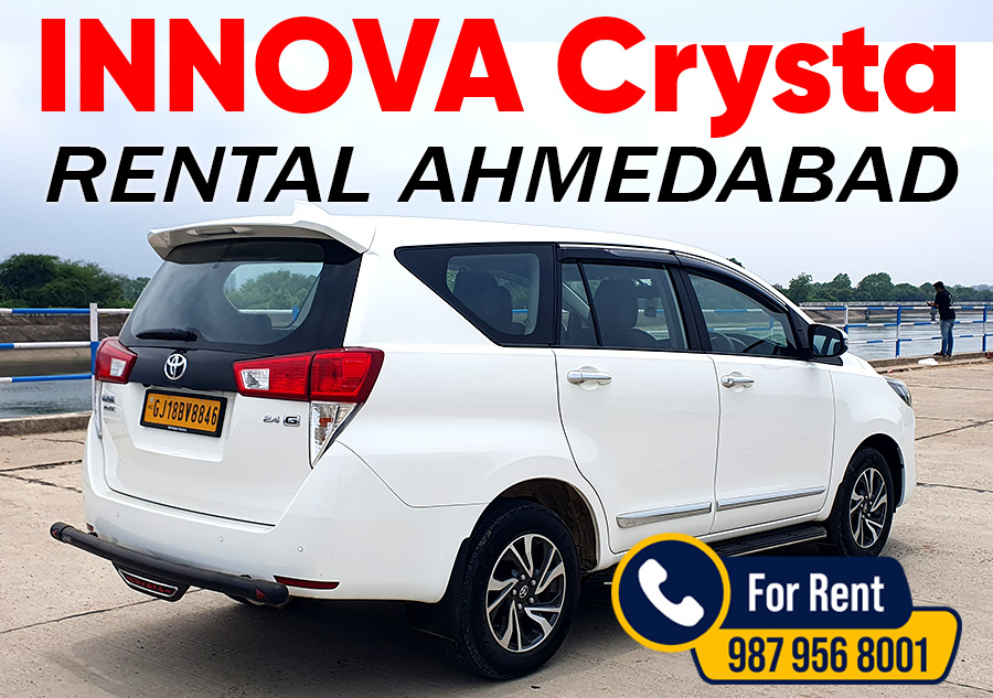 Innova Crysta Car Rental Ahmedabad