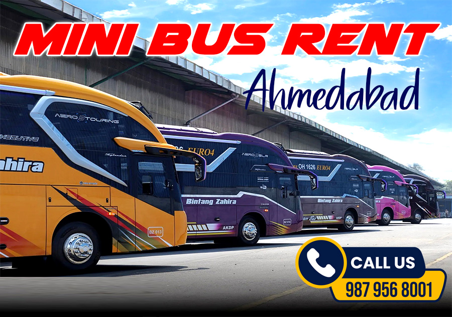 Mini Bus on Rent in Ahmedabad