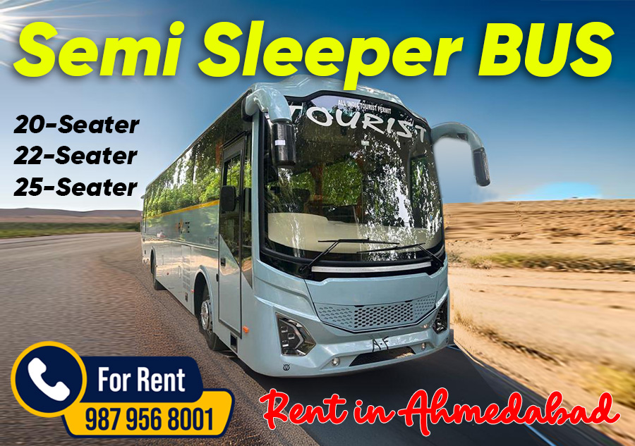 Sleeper Bus Rent in Ahmedabad