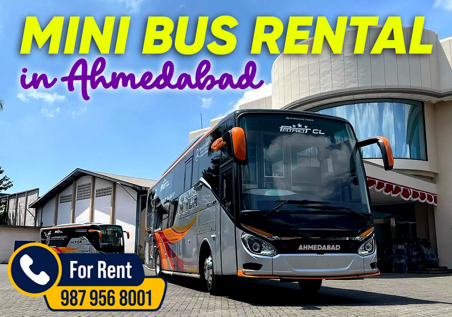 22 Seater Mini Bus Hire in Ahmedabad