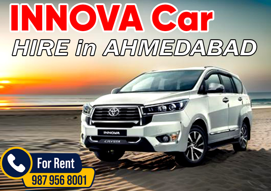 Innova Car Hire in Ahmedabad