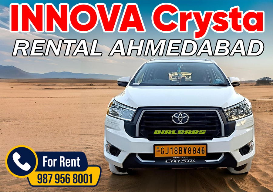 Innova Crysta Rent in Ahmedabad