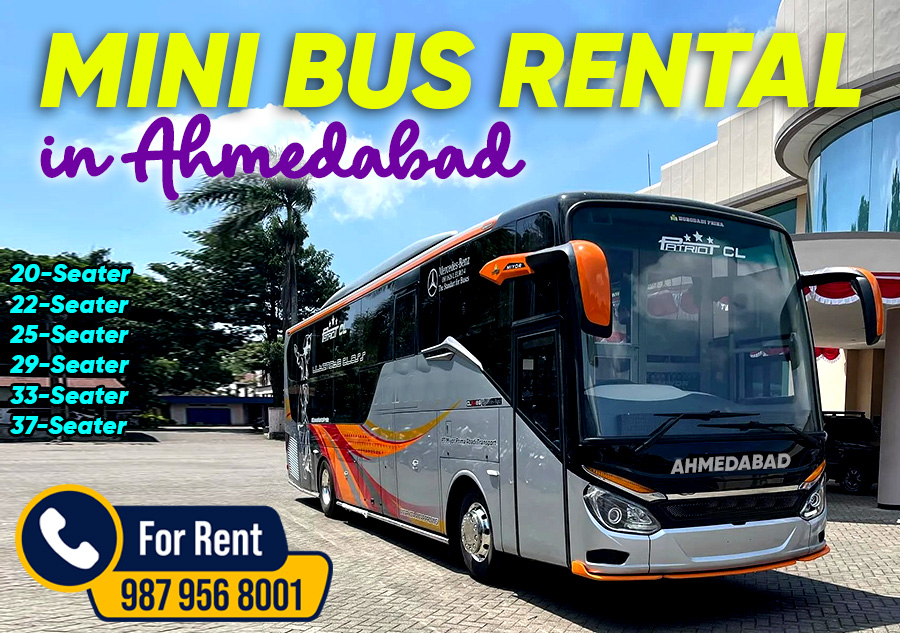 Minibus for Rent in Ahmedabad