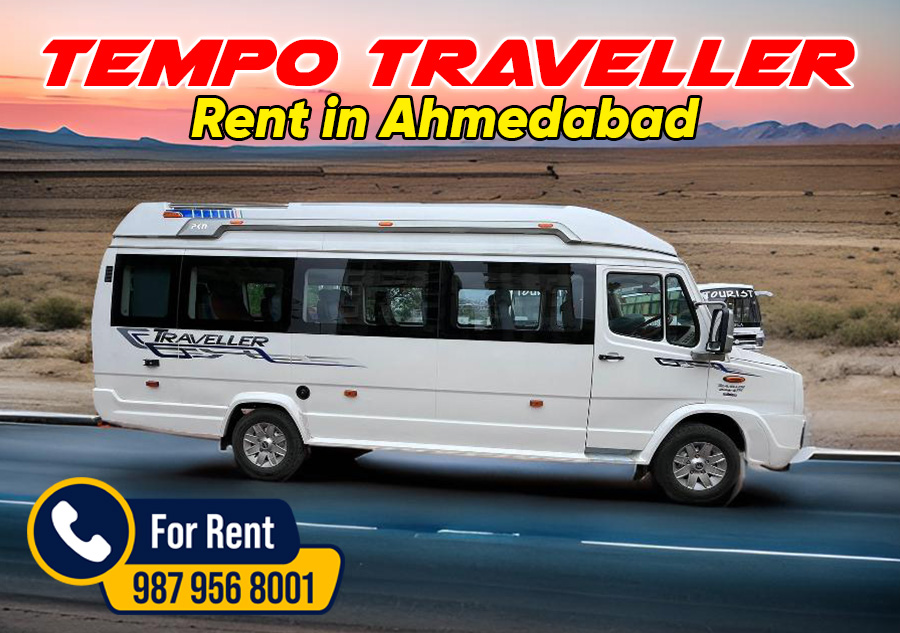 Tempo Traveller Rent in Ahmedabad