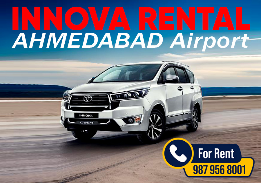 Toyota Innova Hire for Airport Transfer Ahmedabad