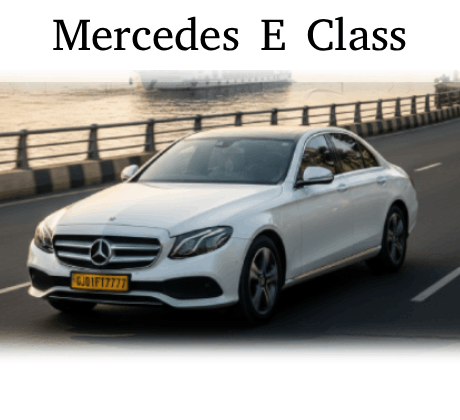 Benefits of hiring Mrecedes e class in Ahmedabad