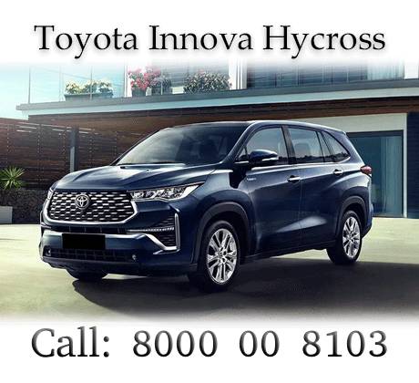 Benefits of hiring Innova Hycross in Ahmedabad